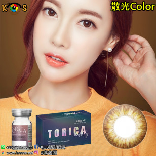 【散光】Lensme Torica Romeo Brown 토리카 로미오 브라운 (난시 교정용) 每月抛棄散光彩妝隱形眼鏡